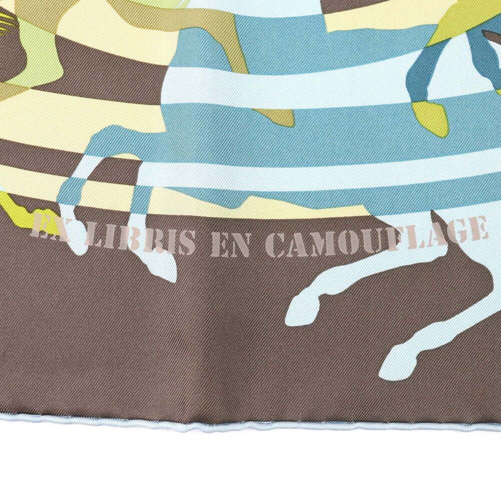 HERMES Black Silk Scarf - Picture 4 of 7